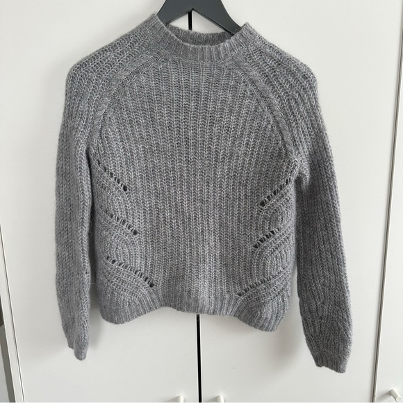 Sézane Gray Dwee Jumper Sweater - Picture 3 of 7